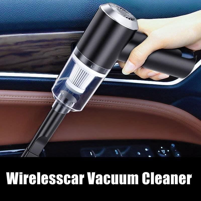 Portable Air Duster & Wireless Mini Vacuum Cleaner
