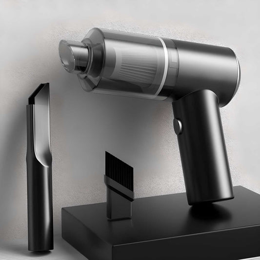 Portable Air Duster & Wireless Mini Vacuum Cleaner